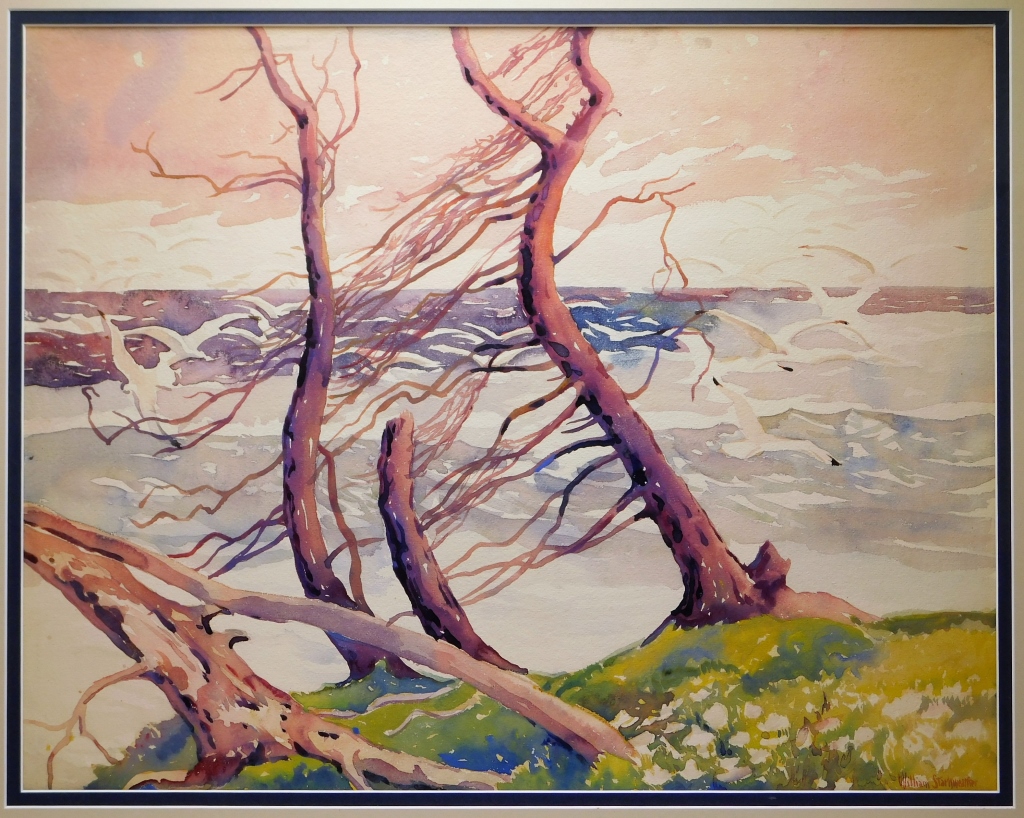 WILLIAM STARKWEATHER LANDSCAPE WC