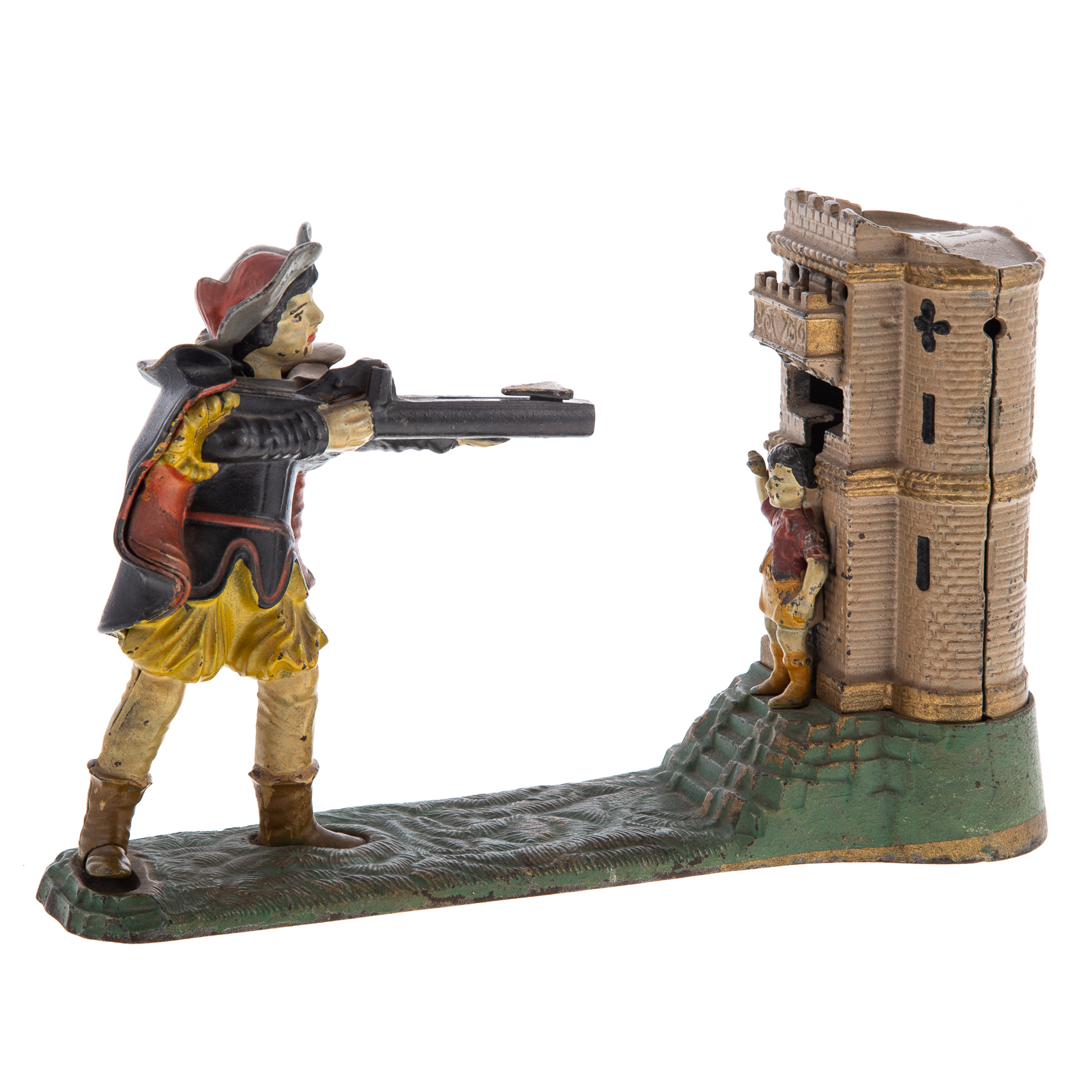 WILLIAM TELL MECHANICAL BANK, J & E