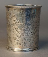 WILLIAM TENNEY COIN SILVER MIN