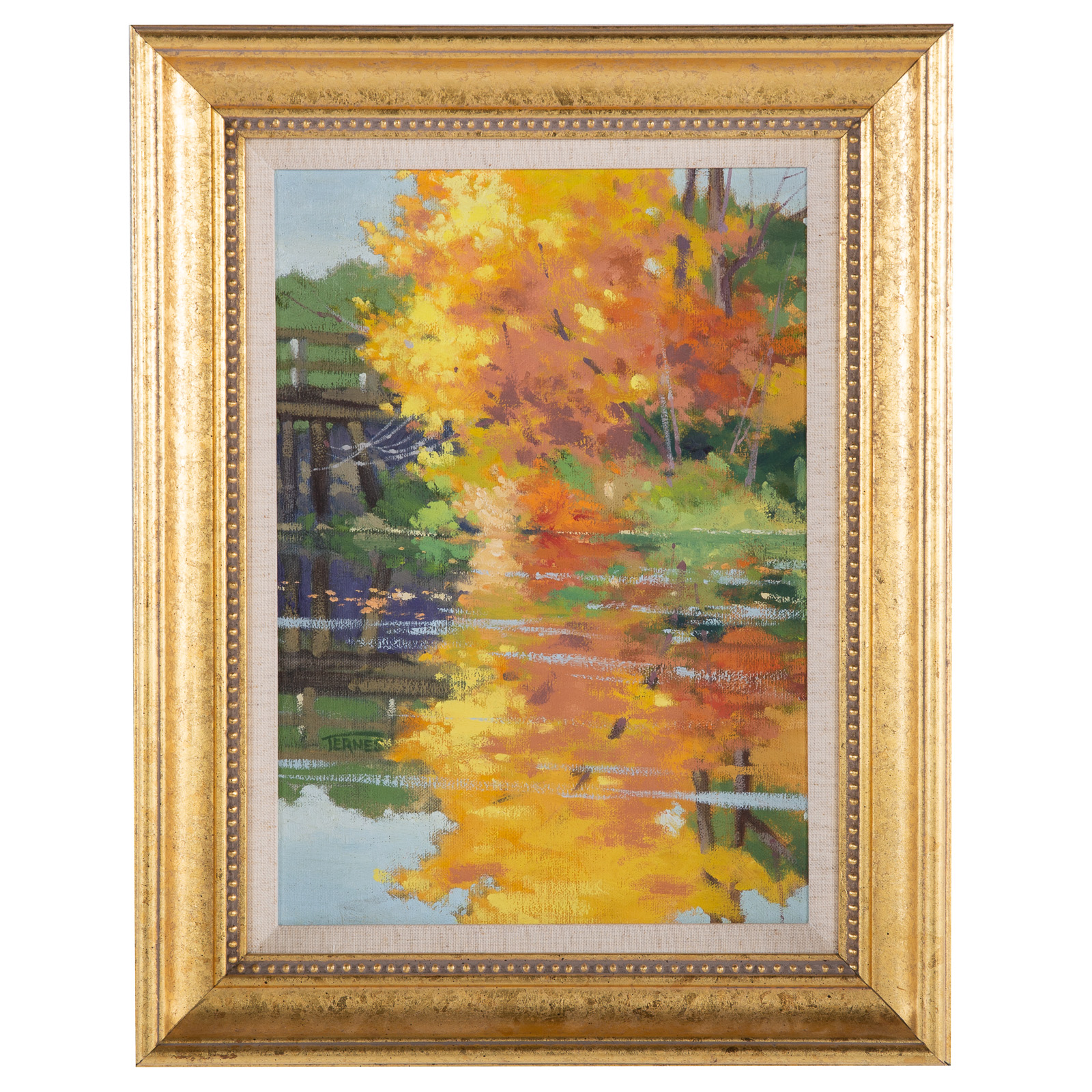 WILLIAM TERNES. FALL REFLECTIONS,