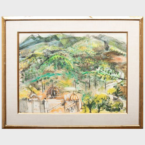 WILLIAM THON (1906-2000): SPRING AT
