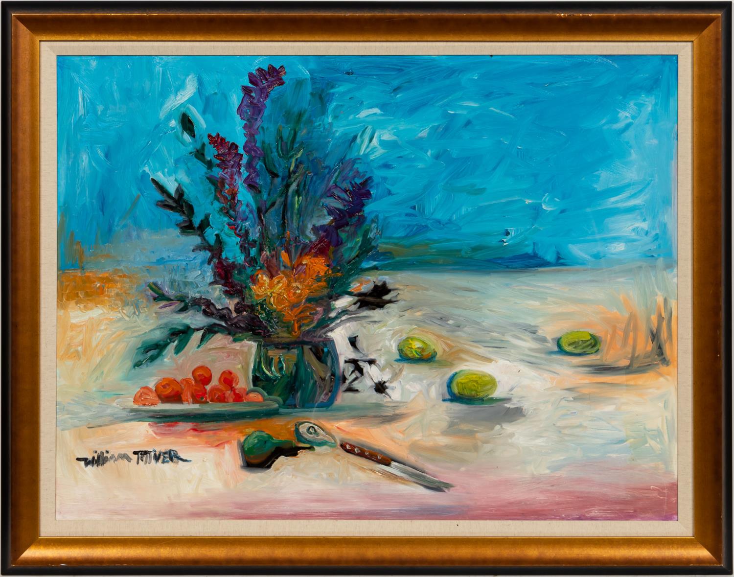 WILLIAM TOLLIVER, TABLETOP STILL