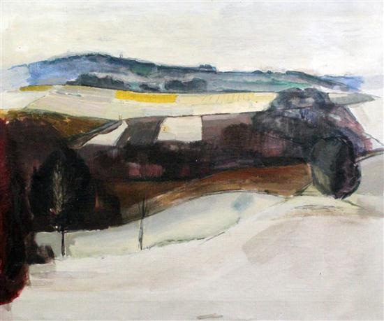 William Townsend (1909-1973) oil on