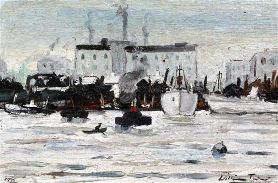 William Turner FRSA (b.1920) oil on