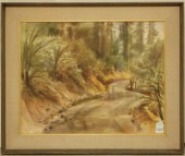 WILLIAM WATKIN WINTLE WATERCOL