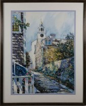 WILLIAM WELCH WATERCOLOR ON PA
