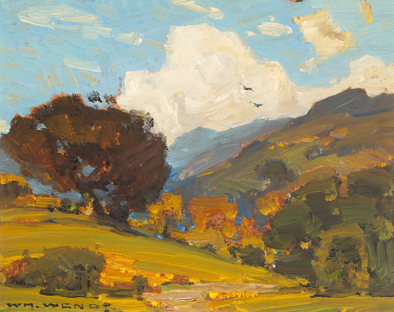 William Wendt (1865-1946 Laguna