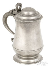 WILLIAM WILL PEWTER QUART TANK