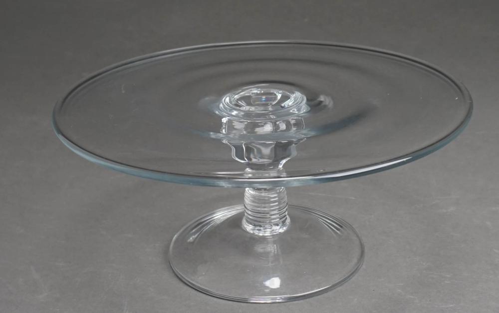 WILLIAM YEOWARD CRYSTAL CAKE STAND,