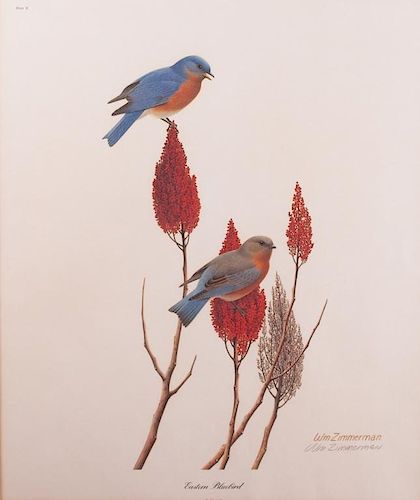 WILLIAM ZIMMERMAN SIGNED "EASTERN