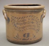 WILLIAMS & REPPERT STONEWARE C