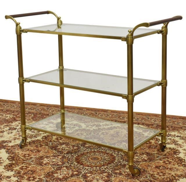WILLIAMS SONOMA 'BECKETT' BRASS BAR