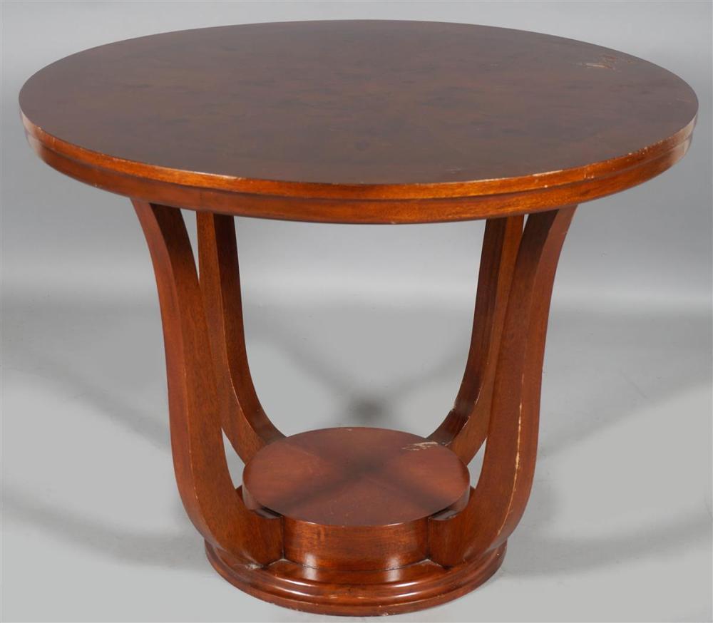 WILLIAMS SONOMA CIRCULAR SIDE TABLE