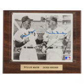 WILLIE MAYS DUKE SNIDER BASEBA