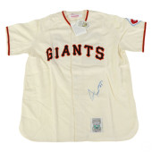 WILLIE MAYS SIGNED SF GIANTS B