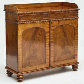 WILLLIAM IV CARVED MAHOGANY SI