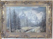 WILLY GISIN OIL ON BOARDWILLY