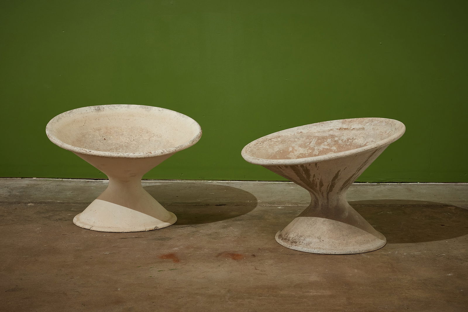 WILLY GUHL, 'OFF-KILTER' PLANTERS