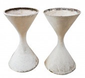 WILLY GUHL: PAIR OF LARGE DIAB