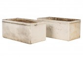 WILLY GUHL: PAIR OF RECTANGULA