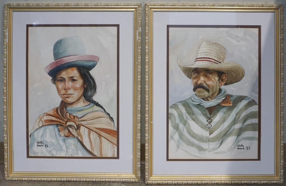 WILLY NAUA, PORTRAITS OF MAN AND