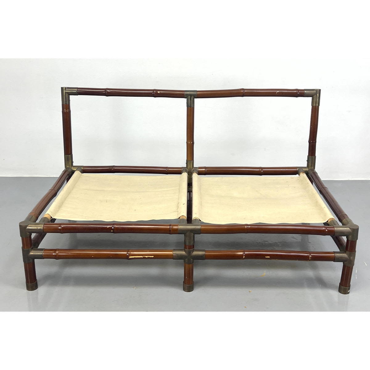 WILLY RIZZO Love Seat. Faux