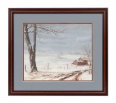 WILMOT PHILLIPS "SNOWY LANDSCA