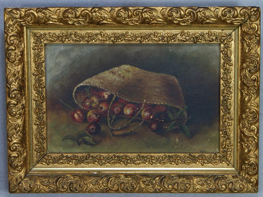 Wilson, American, 19th c, o/c, 6" x