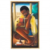 WILSON BIGAUD. "LE BLESE," OIL