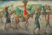 WILSON BIGAUD OIL ON BOARD HAI