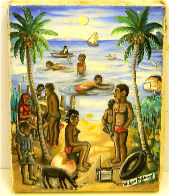 Wilson Biguad  acrylic on canvas 