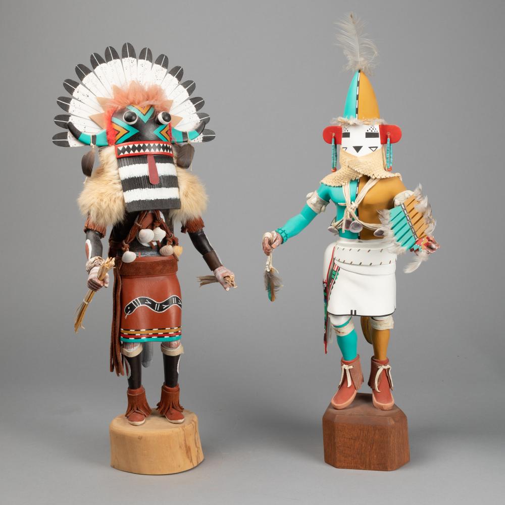 WILSON KAYE, PAIR OF KATSINAM: