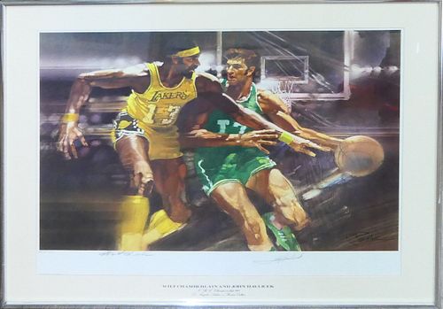 WILT CHAMBERLAIN & JOHN HAVLICEK