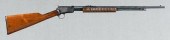 Winchester pump action rifle,