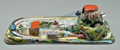 Wind-up cable car toy, Technof