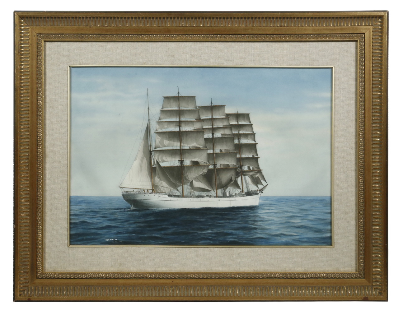 WINDJAMMER SAILING SHIP PORTRAIT