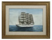 WINDJAMMER SAILING SHIP PORTRA