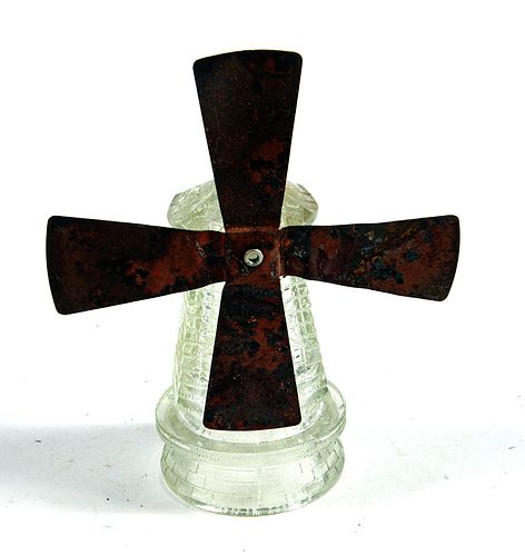 WINDMILL CANDY CONTAINERA glass