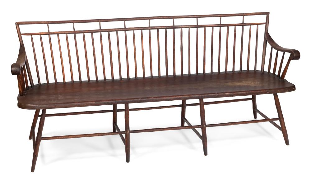 WINDSOR BIRDCAGE ROD-BACK BENCH NEW