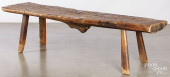 WINDSOR CHOPPING BLOCK BENCH<b