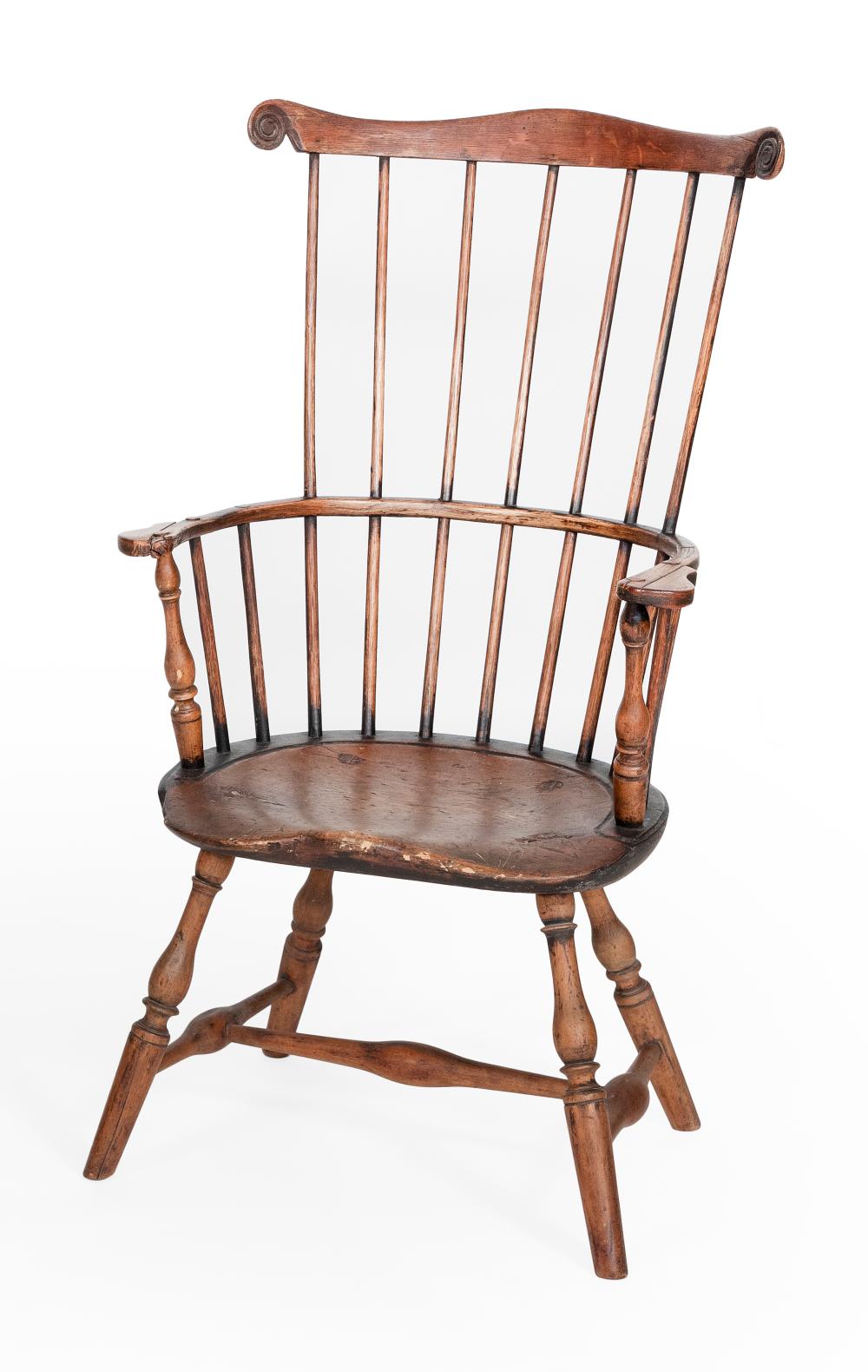 WINDSOR COMB-BACK ARMCHAIR LATE