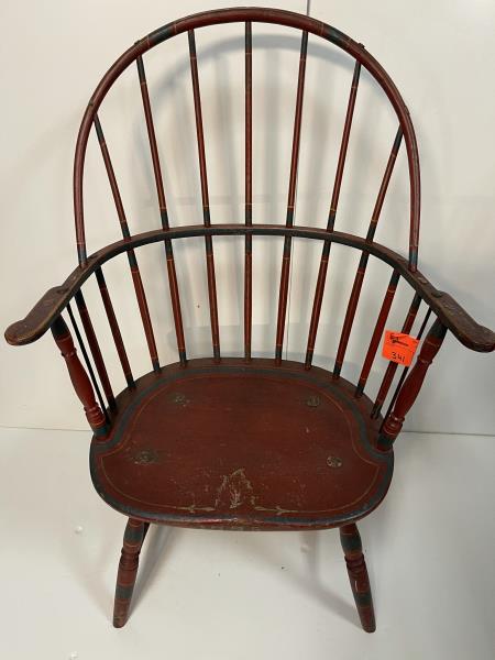 WINDSOR CONTINUOUS ARM CHAIR,