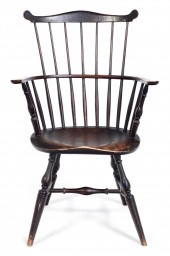 WINDSOR FAN-BACK ARMCHAIR LATE