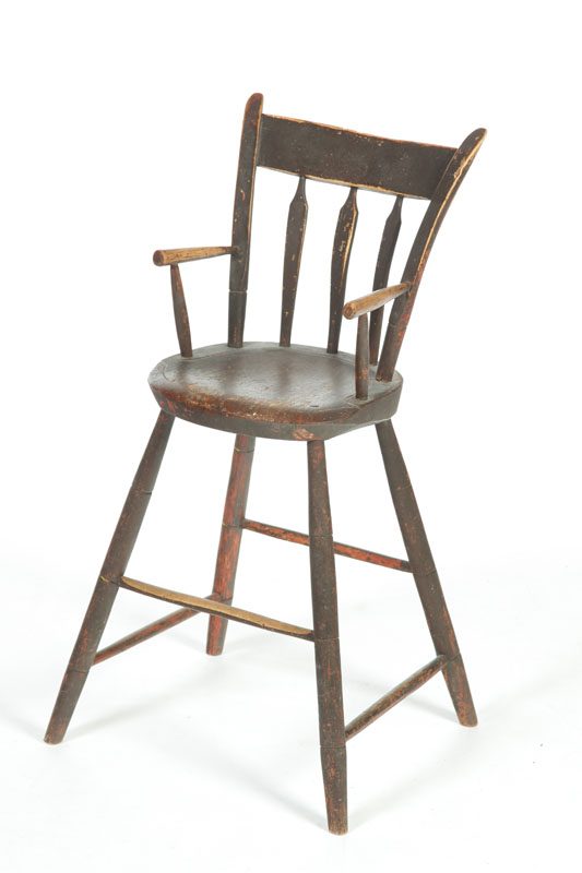 WINDSOR HIGHCHAIR.  American  1st