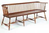 WINDSOR LOWBACK SETTLE BENCH.
