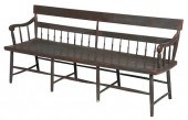 WINDSOR PLANK SEAT BENCH IN PA