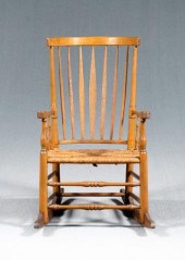 Windsor rocking chair, spindle