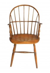 WINDSOR SACK-BACK ARMCHAIR, AM