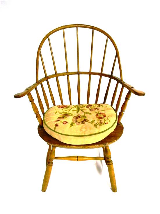 Windsor sack back armchair  c. 1800