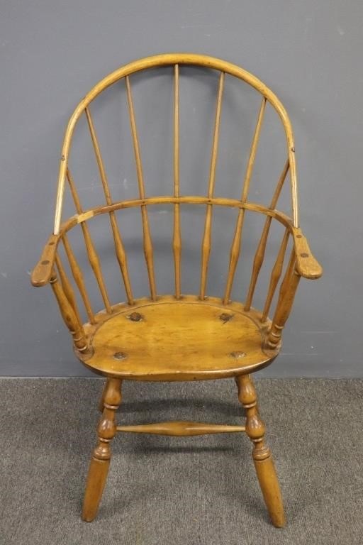 Windsor sack back armchair early